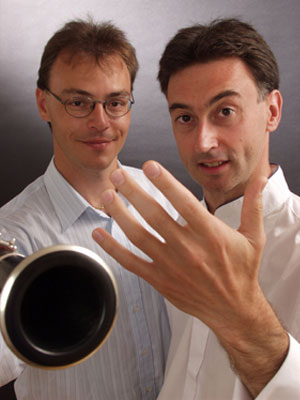 Philip Smith, Pianist, with Bernhard Röthlisberger, Clarinettist